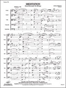 Cover icon of Full Score Meditation: Score sheet music for string orchestra by Jack Jarrett, intermediate skill level