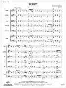 Cover icon of Full Score Burst!: Score sheet music for string orchestra by Brian Balmages, intermediate skill level