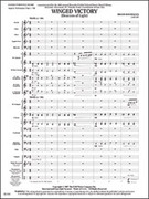 Cover icon of Full Score Winged Victory: Score sheet music for concert band by Brian Balmages, intermediate skill level