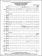 Cover icon of Full Score Winged Victory - Intermediate Supplemental Set (B): Score sheet music for concert band by Brian Balmages, intermediate skill level