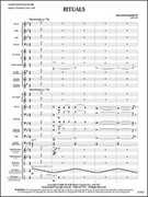Cover icon of Full Score Rituals: Score sheet music for concert band by Roland Barrett, intermediate skill level