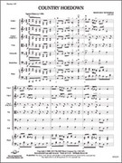 Cover icon of Full Score Country Hoedown: Score sheet music for string orchestra by Soon Hee Newbold, intermediate skill level