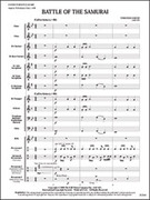 Cover icon of Full Score Battle of the Samurai: Score sheet music for concert band by Timothy Loest, intermediate skill level