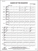 Cover icon of Full Score March of the Shadows: Score sheet music for string orchestra by Brian Balmages, intermediate skill level