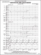 Cover icon of Full Score Month of the Cold Moon: Score sheet music for concert band by Roland Barrett, intermediate skill level