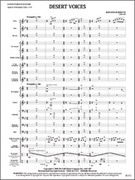 Cover icon of Full Score Desert Voices: Score sheet music for concert band by Roland Barrett, intermediate skill level