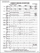 Cover icon of Full Score Forest Brook Overture: Score sheet music for concert band by Erik Morales, intermediate skill level