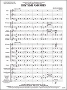Cover icon of Full Score Rhythms and Riffs: Score sheet music for concert band by Brian Balmages, intermediate skill level