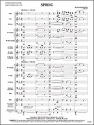 Cover icon of Full Score Spring: Score sheet music for concert band by William Owens, intermediate skill level