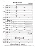 Cover icon of Full Score Four Moons: Score sheet music for concert band by Erik Morales, intermediate skill level