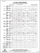 Cover icon of Full Score A Call for Peace: Score sheet music for concert band by Brad Ciechomski, intermediate skill level