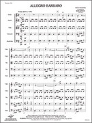 Cover icon of Full Score Allegro Barbaro: Score sheet music for string orchestra by Bela Bartok, intermediate skill level