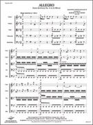 Cover icon of Full Score Allegro from Sinfonia No. 6: Score sheet music for string orchestra by Johann Christian Bach, intermediate skill level