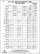 Cover icon of Full Score It's the Most Wonderful Time of the Year: Score sheet music for concert band by Edward Pola and George Wyle, intermediate skill level
