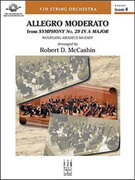Cover icon of Full Score Allegro Moderato: Score sheet music for string orchestra by Wolfgang Amadeus Mozart and Robert D. McCashin, intermediate skill level
