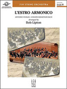 Cover icon of Full Score L'estro armonico: Score sheet music for string orchestra by Antonio Vivaldi and Johann Sebastian Bach, intermediate skill level