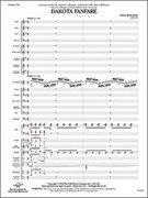 Cover icon of Full Score Dakota Fanfare: Score sheet music for concert band by Erik Morales, intermediate skill level