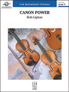 Cover icon of Full Score Canon Power: Score sheet music for string orchestra by Bob Lipton, intermediate skill level