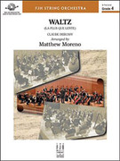 Cover icon of Full Score Waltz: Score sheet music for string orchestra by Claude Debussy, intermediate skill level