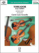 Cover icon of Full Score Toreador: Score sheet music for string orchestra by Georges Bizet, intermediate skill level