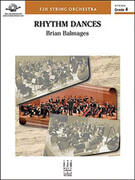 Cover icon of Full Score Rhythm Dances: Score sheet music for string orchestra by Brian Balmages, intermediate skill level