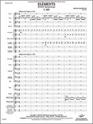 Cover icon of Full Score Elements: Score sheet music for concert band by Brian Balmages, intermediate skill level