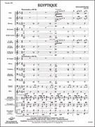 Cover icon of Full Score Egyptique: Score sheet music for concert band by William Owens, intermediate skill level