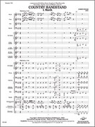 Cover icon of Full Score Country Bandstand: Score sheet music for concert band by James Syler, intermediate skill level