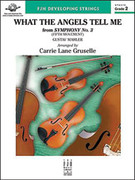 Cover icon of Full Score What the Angels Tell Me: Score sheet music for string orchestra by Gustav Mahler and Carrie Lane Gruselle, intermediate skill level