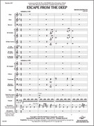 Cover icon of Full Score Escape from the Deep: Score sheet music for concert band by Brian Balmages, intermediate skill level