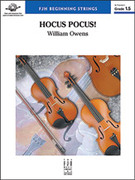Cover icon of Full Score Hocus Pocus!: Score sheet music for string orchestra by William Owens, intermediate skill level