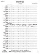 Cover icon of Full Score Paintings: Score sheet music for concert band by William Owens, intermediate skill level