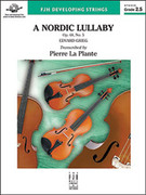 Cover icon of Full Score A Nordic Lullaby: Score sheet music for string orchestra by Edvard Grieg and Pierre La Plante, intermediate skill level