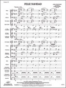 Cover icon of Full Score Feliz Navidad: Score sheet music for concert band by Jose Feliciano, intermediate skill level
