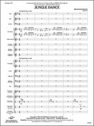 Cover icon of Full Score Jungle Dance: Score sheet music for concert band by Brian Balmages, intermediate skill level
