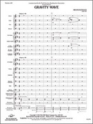 Cover icon of Full Score Gravity Wave: Score sheet music for concert band by Brian Balmages, intermediate skill level