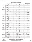 Cover icon of Full Score Fanfare Heroica: Score sheet music for concert band by Brian Balmages, intermediate skill level