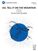 Cover icon of Full Score Go Tell it on the Mountain: Score sheet music for string orchestra by Anonymous, intermediate skill level