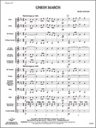 Cover icon of Full Score Union March: Score sheet music for concert band by Mekel Rogers, intermediate skill level