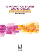 Cover icon of Full Score 10 Intonation Studies and Chorales: Score sheet music for string orchestra by Brian Balmages, intermediate skill level