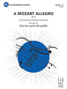 Cover icon of Full Score A Mozart Allegro: Score sheet music for string orchestra by Wolfgang Amadeus Mozart and Carrie Lane Gruselle, intermediate skill level