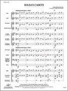 Cover icon of Full Score Sousa's Cadets: Score sheet music for concert band by Anonymous, intermediate skill level