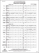 Cover icon of Full Score Falcon Fanfare: Score sheet music for concert band by Brian Balmages, intermediate skill level