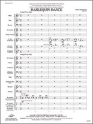 Cover icon of Full Score Harlequin Dance: Score sheet music for concert band by Erik Morales, intermediate skill level