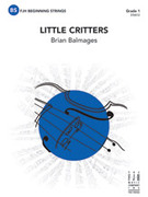 Cover icon of Full Score Little Critters: Score sheet music for string orchestra by Brian Balmages, intermediate skill level