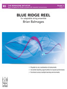 Cover icon of Full Score Blue Ridge Reel: Score sheet music for string orchestra by Brian Balmages, intermediate skill level