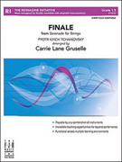 Cover icon of Full Score Finale: Score sheet music for string orchestra by Pyotr Ilyich Tchaikovsky and Carrie Lane Gruselle, intermediate skill level
