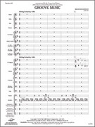 Cover icon of Full Score Groove Music: Score sheet music for concert band by Brian Balmages, intermediate skill level