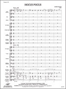 Cover icon of Full Score Hocus Pocus: Score sheet music for concert band by James Syler, intermediate skill level