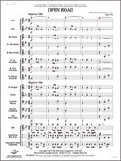 Cover icon of Full Score Open Road: Score sheet music for concert band by Robert Sheldon, intermediate skill level